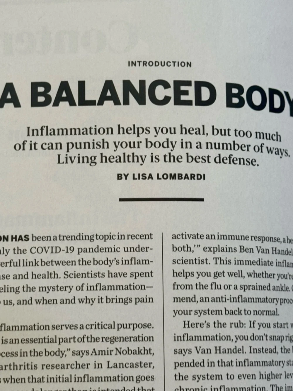 Health special edition